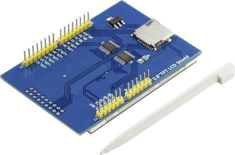 TRU COMPONENTS Érintőkijelzős monitor 7.1 cm (2.8 coll) 320 x 240 Pixel Érintőtollal 2. kép