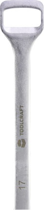 TOOLCRAFT TO-6542472 Sörnyitó villáskulcs 17 mm 3. bélyegkép