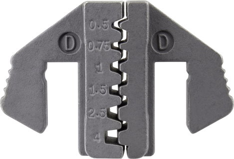 TOOLCRAFT PLE-0D 2180571 Krimpelő betét Érvéghüvelyek 0.5 - 4 mm² Alkalmas márka TOOLCRAFT PZ-500
