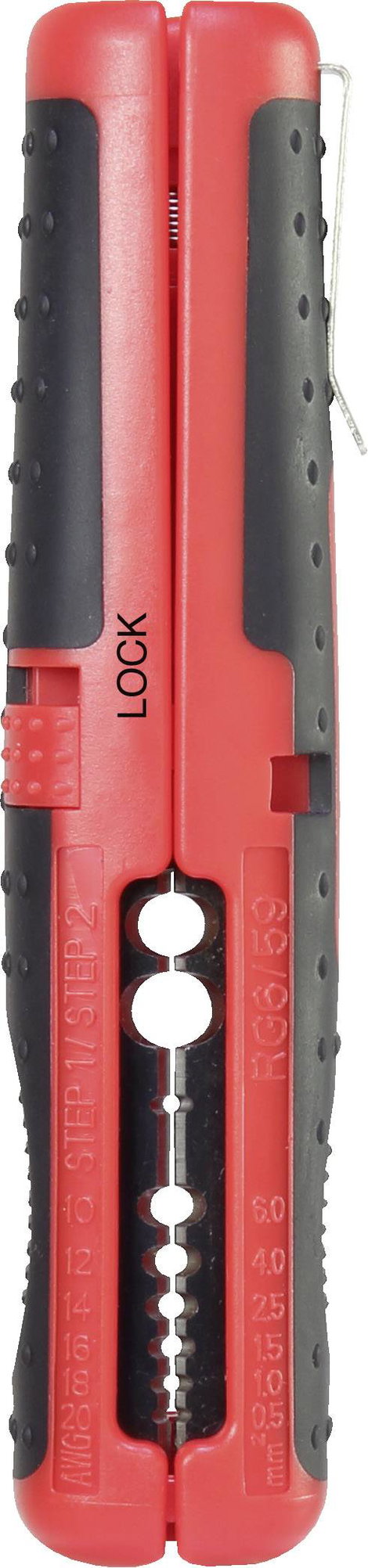 TOOLCRAFT TO-6586974 Kábel csupaszoló Alkalmas Kerek vezetékek, Nedves helyiség kábel 8 - 13 mm 0.5 4. kép