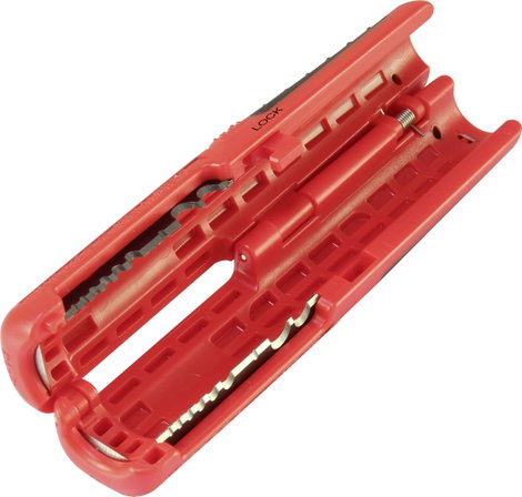 TOOLCRAFT TO-6586974 Kábel csupaszoló Alkalmas Kerek vezetékek, Nedves helyiség kábel 8 - 13 mm 0.5 7. kép