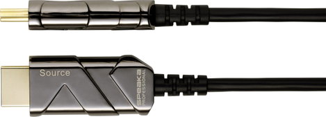 SpeaKa Professional HDMI Csatlakozókábel HDMI-A dugó, HDMI-A dugó 50.00 m Fekete SP-8821972 Ultra HD 3. kép