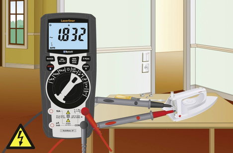 Laserliner Kézi multiméter digitális CAT III 1000 V, CAT IV 600 V Kijelző (digitek): 6000 9. kép
