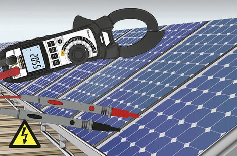 Laserliner ClampMeter XP (BT) Lakatfogó digitális CAT III 1000 V, CAT IV 600 V Kijelző (digitek): 50 7. kép
