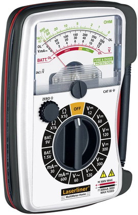 Laserliner Kézi multiméter analóg CAT III 300 V