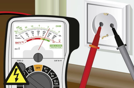Laserliner Kézi multiméter analóg CAT III 300 V 9. kép