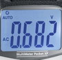 Laserliner Digital-Multimeter Pocket XP 600V, 0,4-400mA, 400Ohm-40MOhm Kézi multiméter digitális CAT 7. bélyegkép