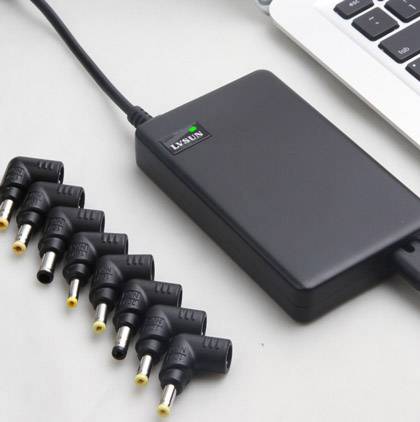 LVSUN Ultra Slim USB-s töltőállomás 90 W Aljzat dugó Kimeneti áram (max.) 10200 mA Kimenetek száma: 5. kép