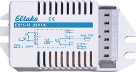 Áramlöket kapcsoló Fix beépítés Eltako ES75-12..24V UC 1 záró 230 V 500 W 1 db