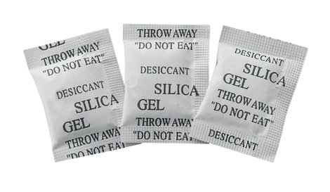 Szárazanyag tasak 1 g (H x Sz x Ma) 40 x 30 x 3 mm Átlátszó Szilika gél 10 db