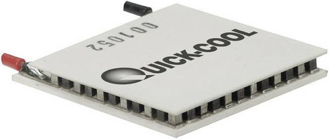 QuickCool QC-71-1.4-6.0AS Peltier elem 8.1 V 6.5 A 30.9 W (LxBxH) 30 x 30 x 3.8