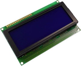 Display Elektronik LC kijelző Fehér 20 x 4 Pixel (Sz x Ma x Mé) 98 x 60 x 11.6 mm