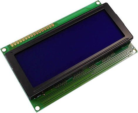 Display Elektronik LC kijelző Fehér 20 x 4 Pixel (Sz x Ma x Mé) 98 x 60 x 11.6 mm