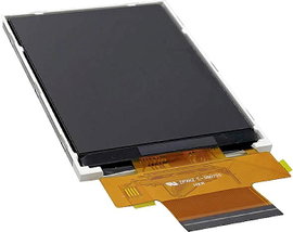 Display Elektronik LC kijelző Fehér 240 x 320 Pixel (Sz x Ma x Mé) 50 x 69.2 x 2.5 mm DEM240320K1TMH