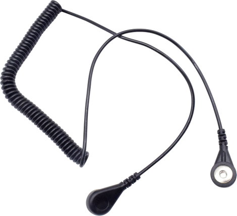 Quadrios ESD földelő kábel 1.80 m Nyomógomb, 4 mm 3. kép