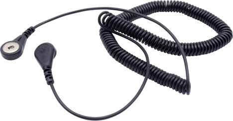 Quadrios ESD földelő kábel 3.60 m Nyomógomb, 4 mm 3. kép