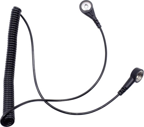 Quadrios ESD földelő kábel 1.80 m Nyomógomb, 10 mm, Nyomógomb, 4 mm 3. kép