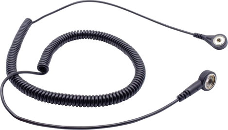 Quadrios ESD földelő kábel 3.60 m Nyomógomb, 10 mm, Nyomógomb, 4 mm 2. kép
