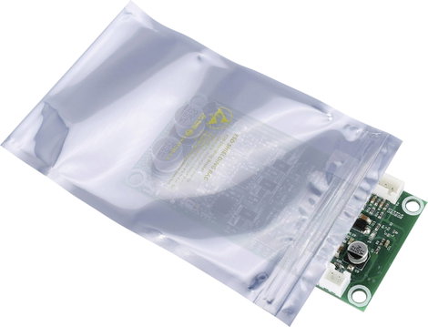 Quadrios ESD tasak (H x Sz) 75 mm x 125 mm Árnyékoló ESD jelölés S 10 db 3. kép