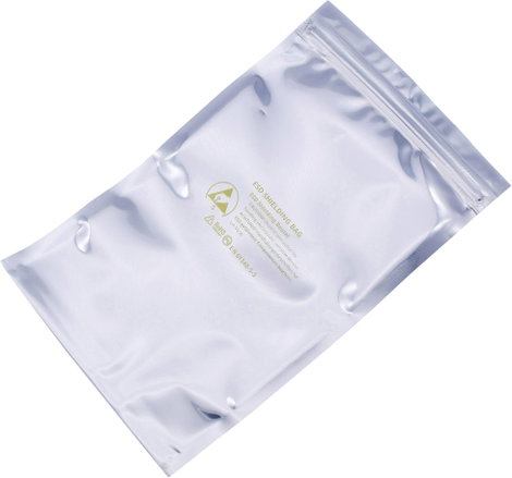 Quadrios ESD tasak (H x Sz) 127 mm x 203 mm Árnyékoló ESD jelölés S 10 db 2. kép