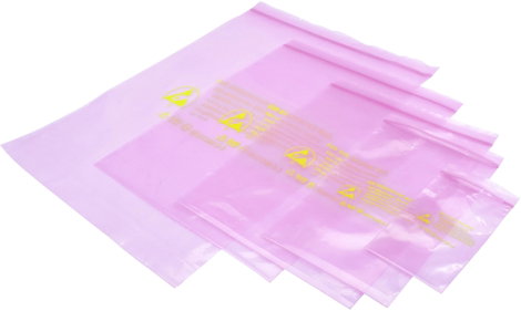 Quadrios ESD tasak (H x Sz) 75 mm x 125 mm Disszipatív ESD jelölés D 10 db