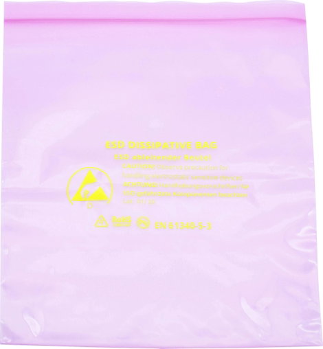 Quadrios ESD tasak (H x Sz) 250 mm x 300 mm Disszipatív ESD jelölés D 10 db 2. kép