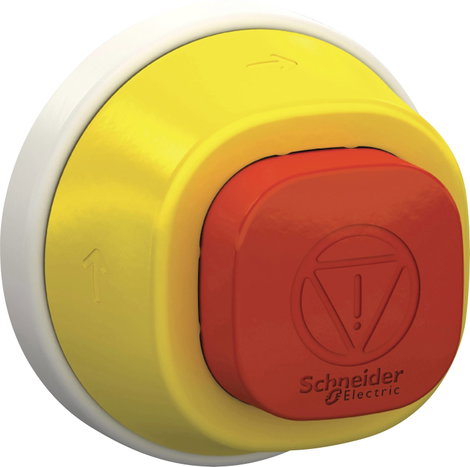 Schneider Electric ZB5AS84W2B Vészkikapcsoló nyomógomb 24 V IP66, IP67, IP69, IP69K 1 db 2. kép