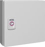 Rittal KX 1546.000 Installációs műszerdobozok, Fali műszerdobozok 200 x 200 x 80 Acéllemez Élénk szü bélyegkép