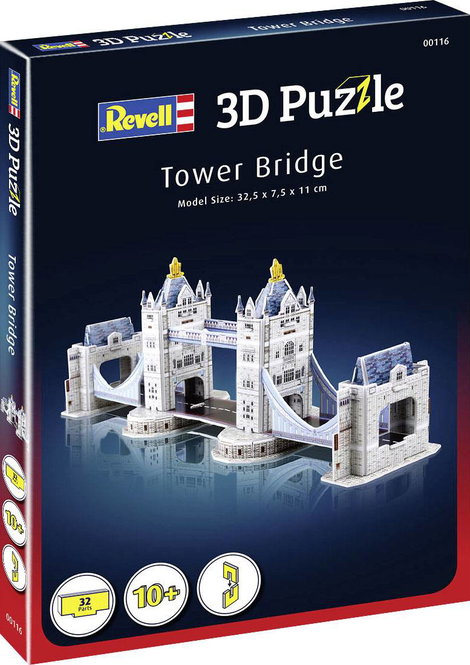 Mini 3D puzzle-torony híd 00116 Mini Tower Bridge 1 db 2. kép