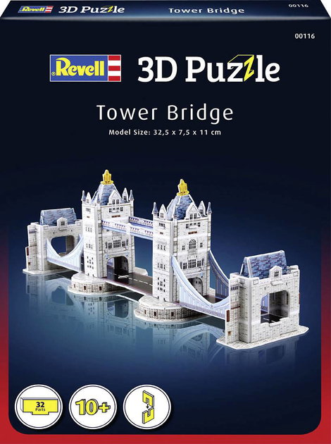 Mini 3D puzzle-torony híd 00116 Mini Tower Bridge 1 db 3. kép