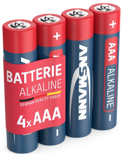 Ansmann Mikroelem LR03 Red-Line Alkáli mangán 1.5 V 4 db 2. kép