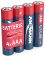 Ansmann Mikroelem LR03 Red-Line Alkáli mangán 1.5 V 4 db 2. bélyegkép