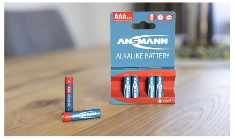 Ansmann Mikroelem LR03 Red-Line Alkáli mangán 1.5 V 4 db 5. kép