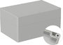 TRU COMPONENTS TC-9065700 Ipari ház ABS Élénk szürke (RAL 7035) 1 db bélyegkép