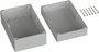 TRU COMPONENTS TC-9065700 Ipari ház ABS Élénk szürke (RAL 7035) 1 db 2. bélyegkép