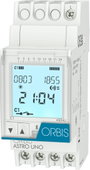 ORBIS Zeitschalttechnik ASTRO UNO Időkapcsoló óra kalapsínhez 230 V/AC 1 váltó 16 A 250 V/AC Csillag bélyegkép