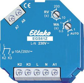 Áramlöket kapcsoló Falba süllyesztett Eltako EGS61Z-230V 2 záró 230 V 16 A 1 db