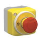 Schneider Electric XALK178W3B140E Vészkikapcsoló nyomógomb házban 1 záró, 1 nyitó IP66, IP67, IP69, bélyegkép