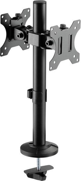 Asztallapra szerelhető dual monitortartó, SpeaKa Professional SP-DMM-200