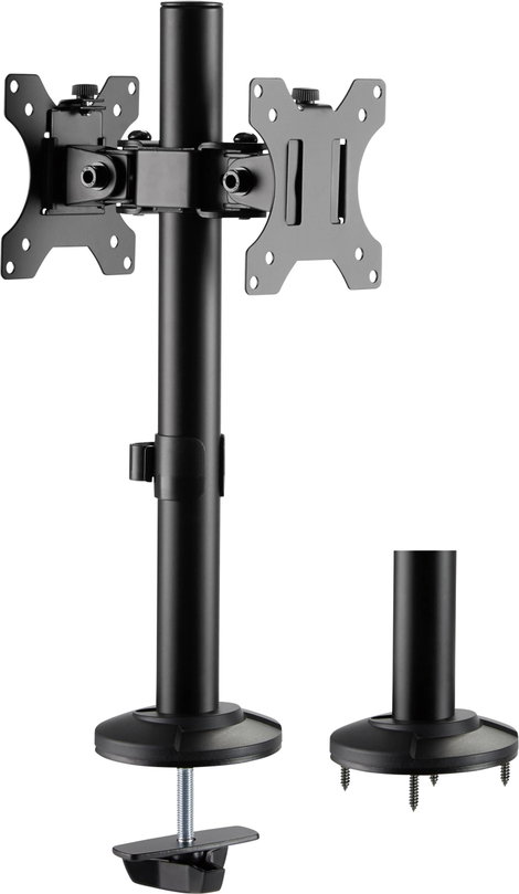 Asztallapra szerelhető dual monitortartó, SpeaKa Professional SP-DMM-200 2. kép