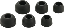Basetech YTI-189 In Ear Fejhallgató fülpárna 3 pár Fekete