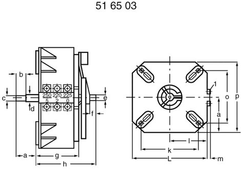 Szabályozó transzformátor 1 x 230 V 500 VA 2 A, Thalheimer ESS 102 2. kép