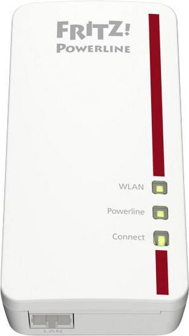 AVM FRITZ!Powerline 1260 Single Powerline WLAN önálló adapter 20002789 1200 MBit/s