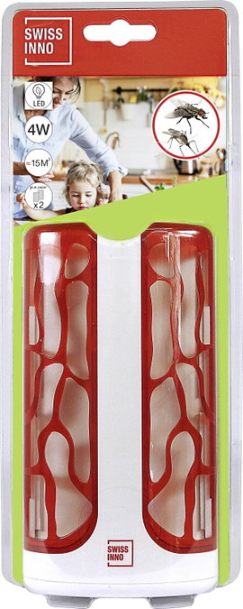 Swissinno Mini Glue Catcher 1 247 001 UV fény, Ragasztó fólia UV ragasztós csapda 4 W Fehér-piros 1 