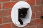 Inteligens háziállat ajtó macskák és kistestű kutyákhoz, fehér, SureFlap Mikrochip Cat door 3. bélyegkép