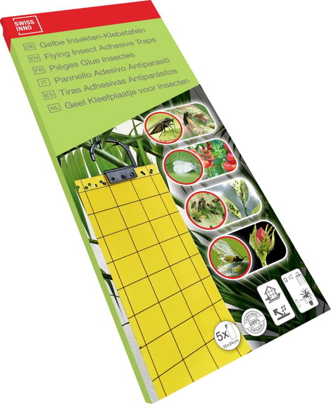 Swissinno NaturalControl 1 249 235 Ragasztó fólia, Attraktáns Ragadós lap rovaroknak (H x Sz) 240 mm