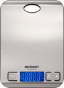 Digitális levélmérleg max. 5 kg, 1 g felbontás, elemes, nemesacél, Voltcraft TS-5000/1-Alu 3. bélyegkép