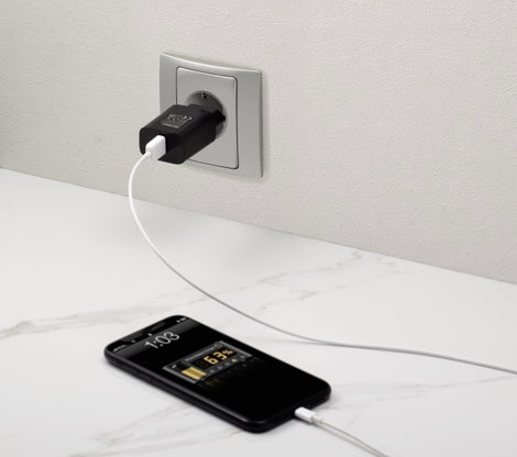Hálózati USB töltő max. 1000 mA 1 x USB, Voltcraft SPS-1000 USB VC-10904490 2. kép