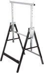 TOOLCRAFT 200 kg Állvány Kihajtható, Állítható magasság (Sz x Mé) 680 mm x 580 mm 12.7 kg 2 db 4. bélyegkép