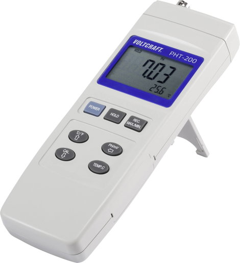 Kombinált mérőműszer pH érték, Redox (ORP), Voltcraft PHT-200 2. kép